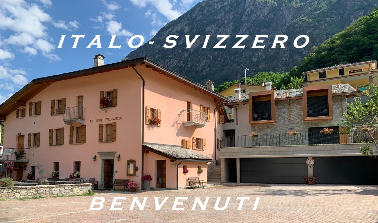 Italo-Svizzero Hotel Chiavenna Ngoại thất bức ảnh